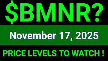 BMNR Stock (Bitmine Immersion Technologies) BMNR Stock Technical Analysis | November 17, 2025 