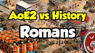 Romans - AoE2 vs History