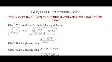 Hóa ảnh công thức mathtype bạn cần biết