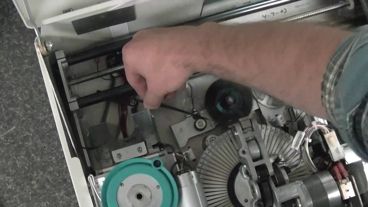 Indent Ribbon Tutorial: Datacard 150i, LOADING REAR INDENT RIBBON - YouTube