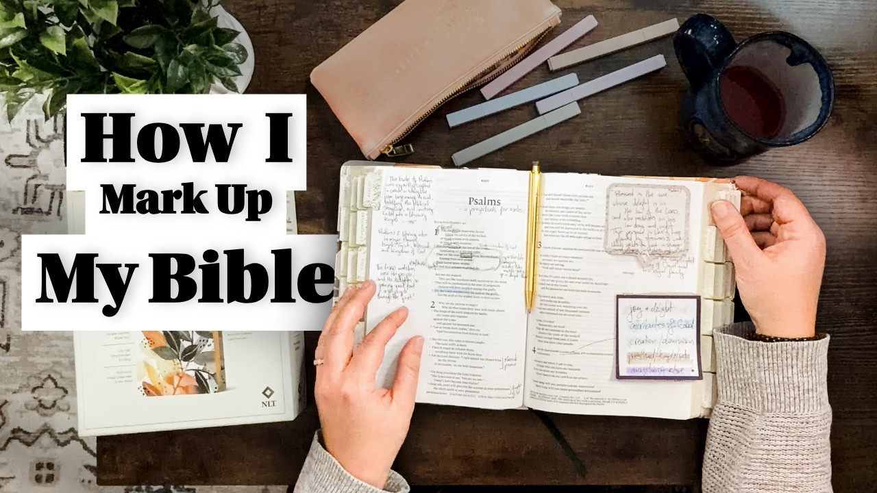 My Bible Highlighting Method (That Keeps Me Focused)