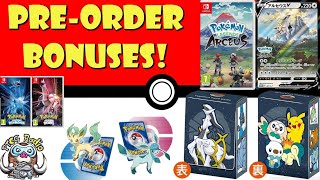 Awesome Pre-Order Bonus for Pokémon Switch Games! (Arceus, Diamond & Pearl) (Pokémon TCG News)