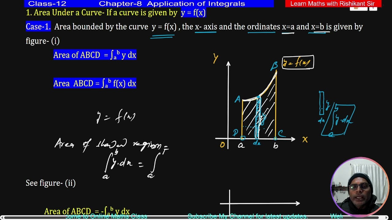 Class -12 Application of Integrals Lecture- 1 || Introduction ||