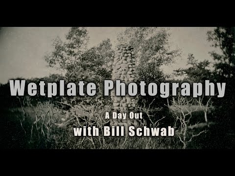 Make a Wetplate Photograph from Mobile Darkroom - Create a collodion plate with Bill Schwab