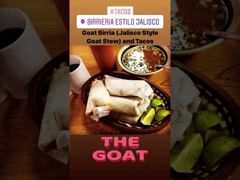 Goat Birria (Jalisco Style Goat Stew) and Tacos from Birrieria Estilo Jalisco in Chicago - YouTube