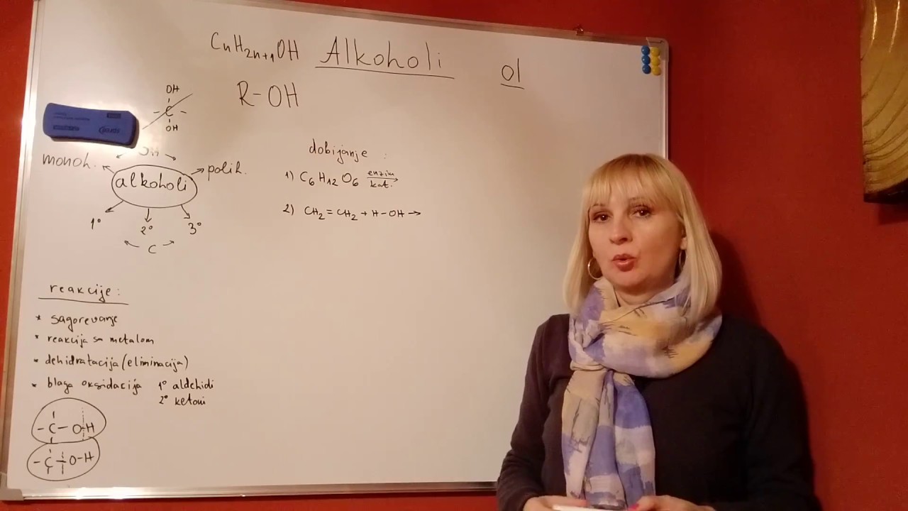 1.deo Dobijanje i svojstva alkohola (hemijske reakcije )