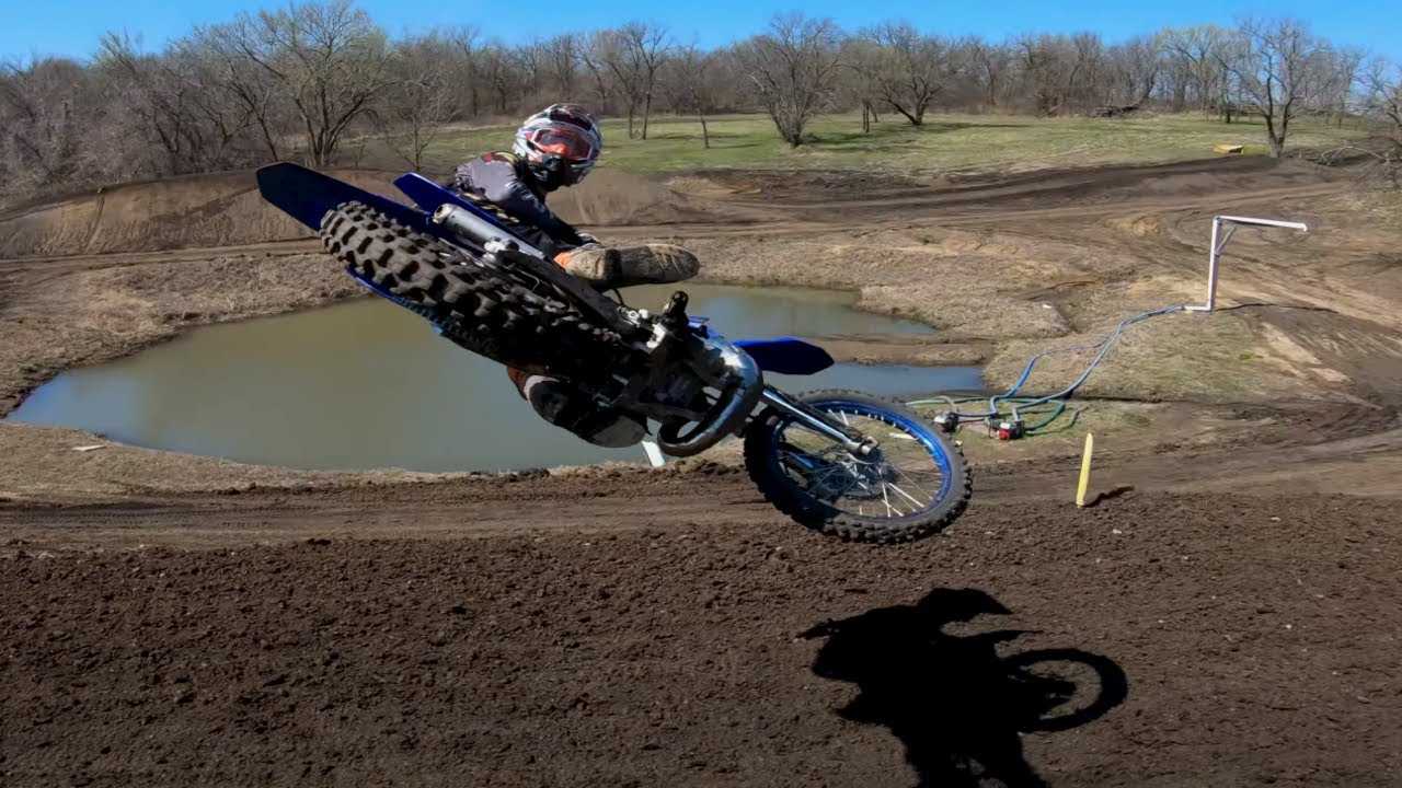 Drone VS MX Rider - Preston Taylor - Race or a Chase? Damn Preston is getting fast!!!!!