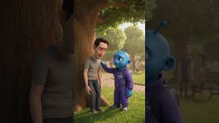 An Alien Tries to Understand Humans #shorts