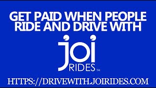 Joi Rides - NEW Ride Share Company screenshot 4