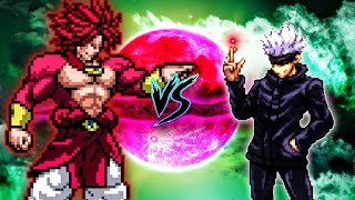Broly Limit Break SSJ4 V2 OP (New) VS Limitless Gojo OP in Mugen