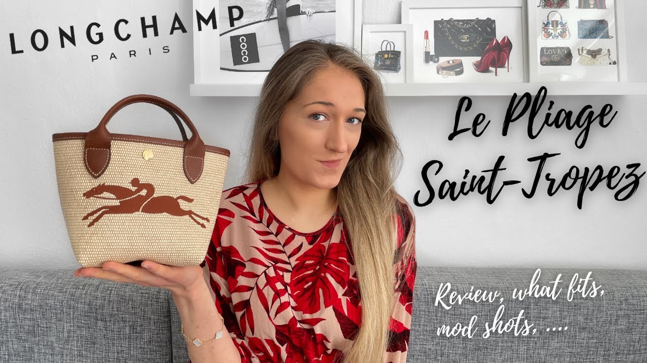 LONGCHAMP Le Pliage Saint-Tropez Tote, What fits & first impression, Basket bag