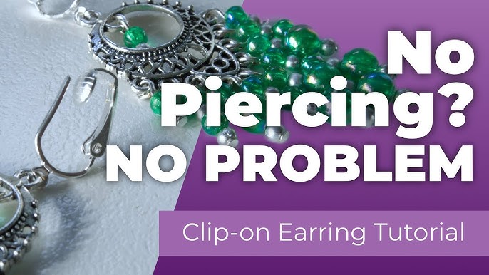 How to Turn Pierced Earrings Into Clip-Ons