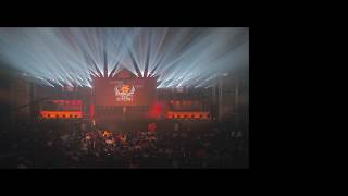 Lighting show and timecode cues - Opening PBNC Session 1 at Tennis indoor jakarta