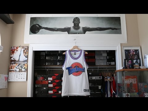 authentic michael jordan space jam jersey