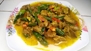 Resep Ati Ampela bumbu kuning | Enak banget