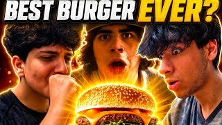 BEST BURGER EVER ? | Bix cooking taste test (ft. el dy3a kella)