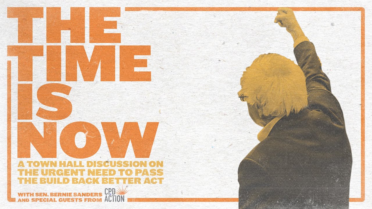 THE TIME IS NOW: A Town Hall Discussion (LIVE AT 8PM ET)