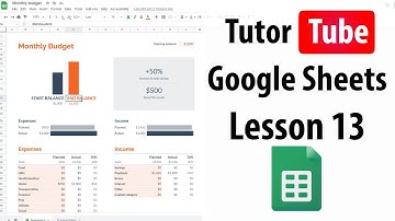 Google Sheets Tutorial - Lesson 13 - Text Alignment