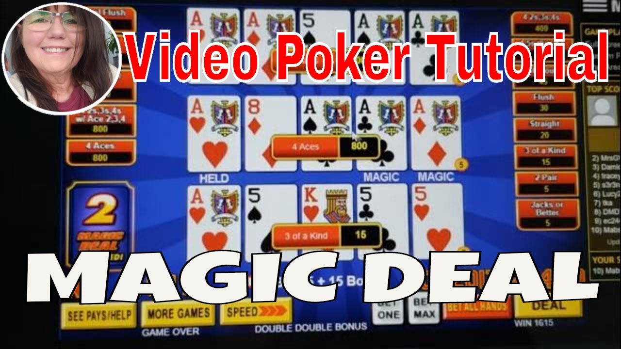 Video Poker Tutorial Video Poker Tutorial