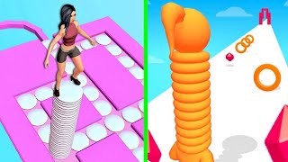 Celebrity Stacky Dash Vs Long Neck Run🛡🛡Walkthrough Android iOS Gameplay GTRE3 Profile