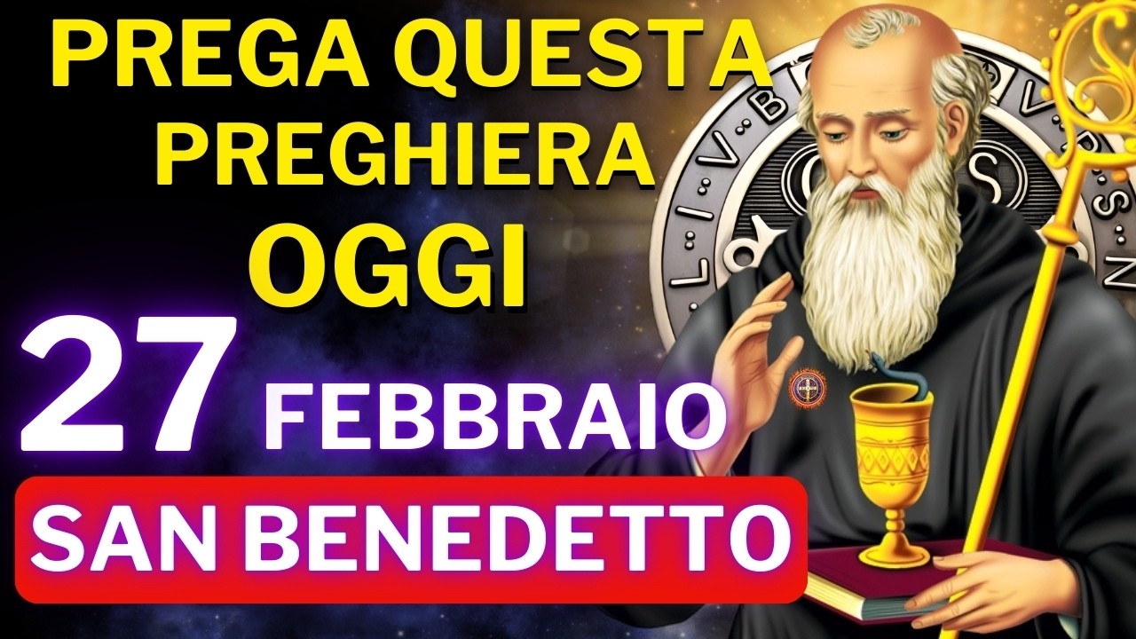 PREGHIERA DELLA MEDAGLIA DI SAN BENEDETTO - LIBERAZIONE CONTRO IL MALE E GRAZIA IMPOSSIBILE OGGI