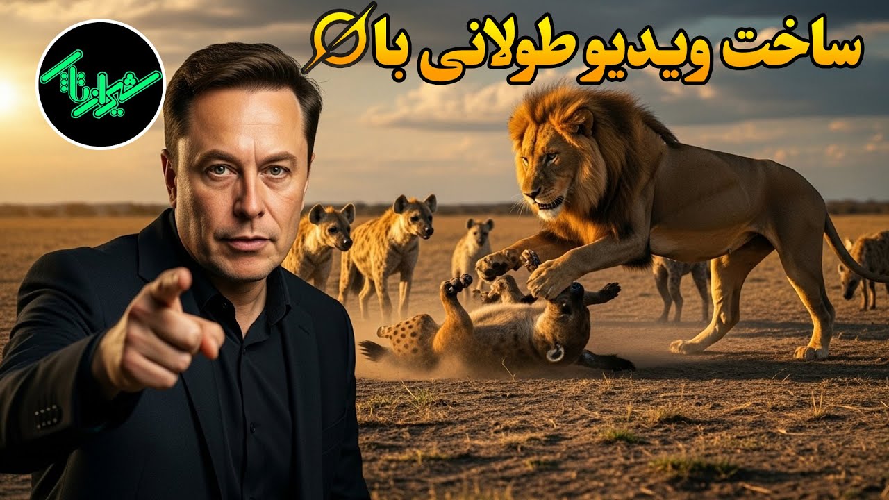 ساخت ویدیو بلند با هوش مصنوعی (کاملاً رایگان + بدون واترمارک!)