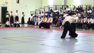 2014.11.2 合氣道中正盃 社會有段乙組應用技法-師大漢元、國蘭
