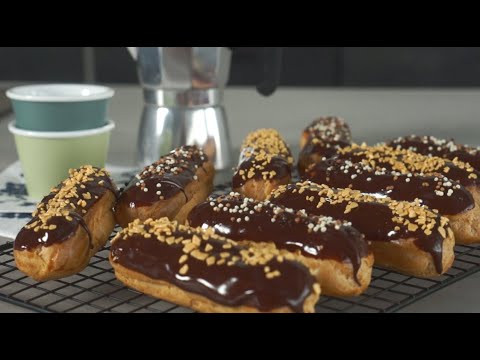 Video: Hoe Maak Je Thuis Zonder Problemen Eclairs