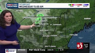 Cool again tonight before warmer and unsettled weather develops tomorrow