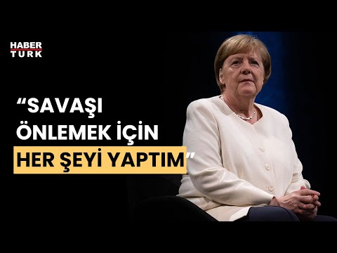 Eski Almanya Başbakanı Merkel: Ukrayna'nın işgalini önlemek için elimden gelen her şeyi yaptım