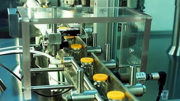 automatic Glass bottle filling vacuum capping machine Vakuum-Verschließmaschine