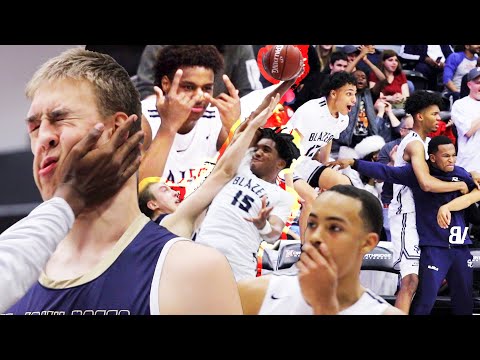 SLAPPED + DUNKED ON.. Sierra Canyon V St John Bosco PLAYOFF GAME: Tech For STARING DOWN Bronny