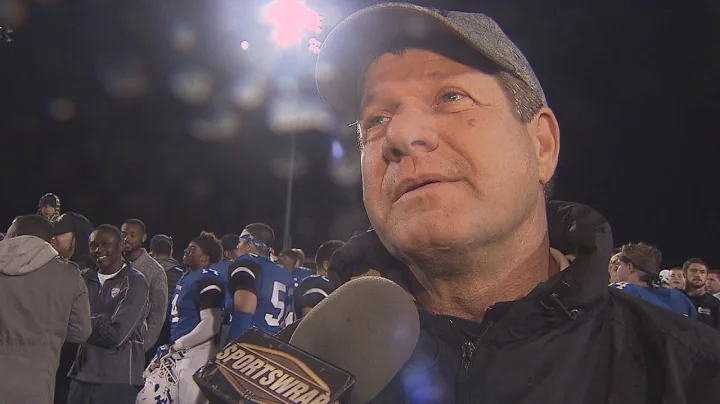 Emotional Matt Kelchner reflects on last game as CNU head coach