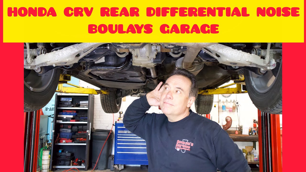 Honda CRV Rear differential noise. - YouTube