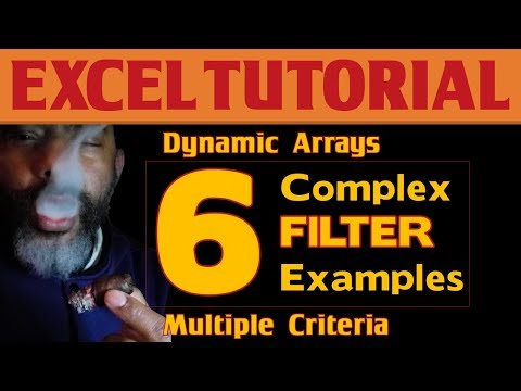Excel Dynamic Arrays: 6 Examples of FILTER with Multiple Criteria