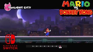 Mario vs. Donkey Kong  (World 8)  Twilight City