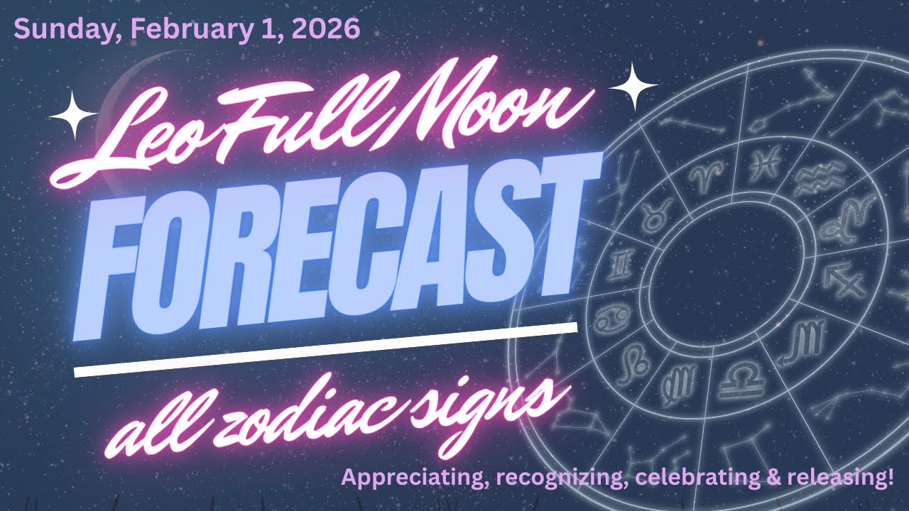 FULL MOON IN LEO FORECAST ALL SIGNS - YouTube