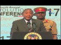 Anger in chief president kenyatta uses strong words in successive speeches
