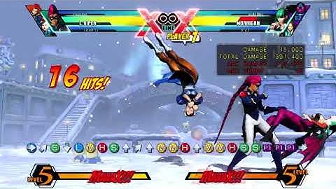 Umvc3 Easy Crimson Viper 1 bar combo