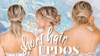 Updo Hairstyles for Short Hair  Kayley Melissa