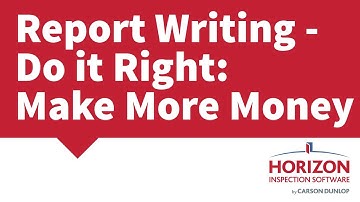 Report Writing - Do It Right: Make More Money - Alan Carson