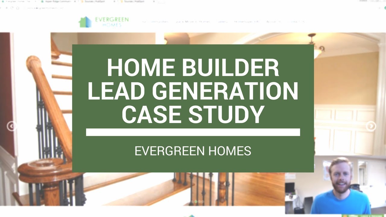 Home Builder Lead Generation Case Study Builder Funnel TV YouTube