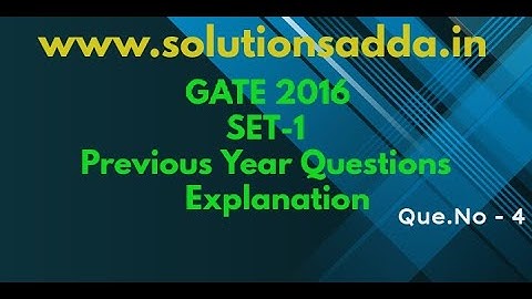 CN | IPv4 & Fragmentation | CS GATE PYQs | GATE 2016 Set-1 Solutions | Solutions Adda |Q4| GATE 2022