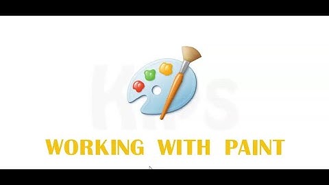 Class 3 Ch 4 Working with Paint Part 1