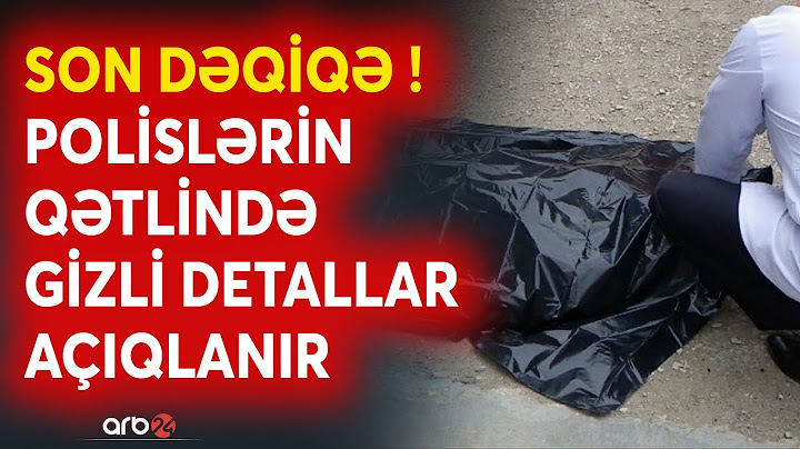 SON DƏQİQƏ! Bakıda 4 nəfəri müəmmalı ölümü: Polislərin qətlində GİZLİ DETALLAR AÇIQLANDI -CANLI