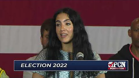 Gisele Barreto Fetterman Gives Victory Speech for Lt. Gov. John Fetterman