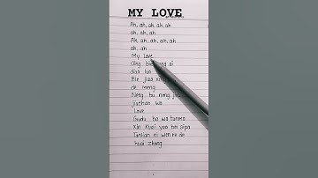 Thumbnail of Chinese Viral Sad Song | My Love QingBie Rang Ai | Trending TikTok Song #mylove #lyrics #tiktok