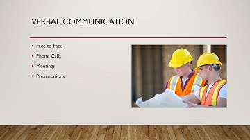 Communication in construction