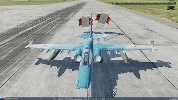 DCS  Su 25 T  Demo Landing Video Tutorials Keyboard