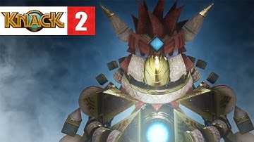 KNACK Gameplay Walkthrough Part 2 - Chapter 2 (PS4 PRO)(No Commentary)